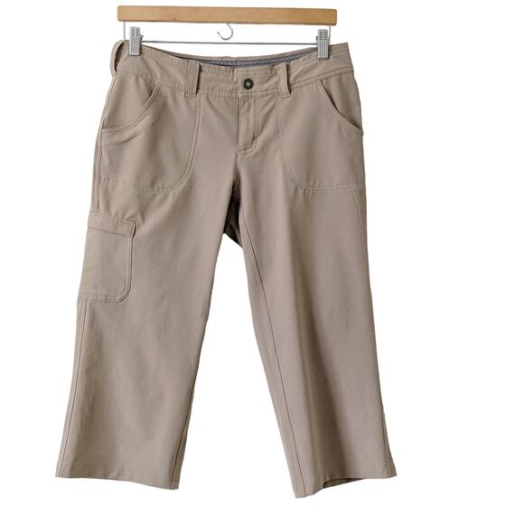 North Face Utility Cargo Capri Pants Hiking 4 Reg - Picture 1 of 8